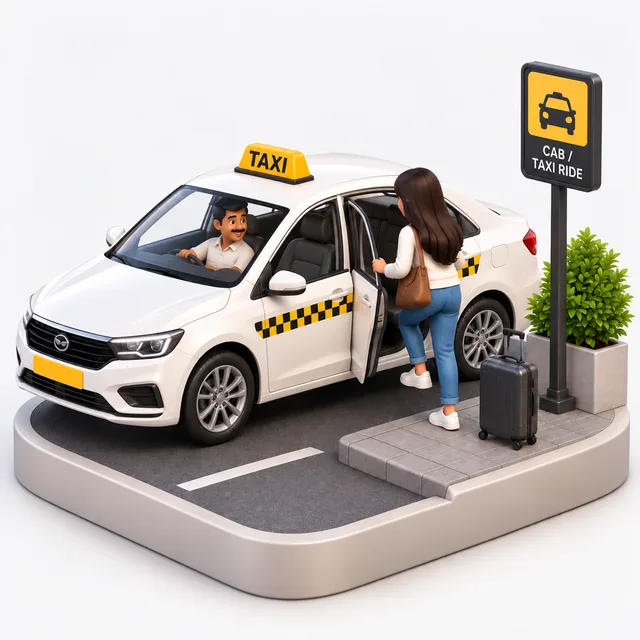 Cab / Taxi illustration