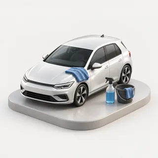 Car & Bike Wash illustration