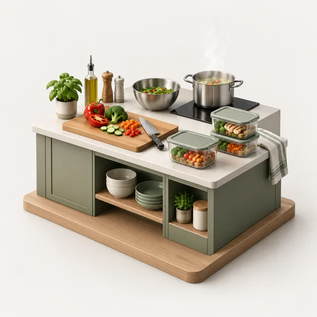 Cook & Meal Prep illustration