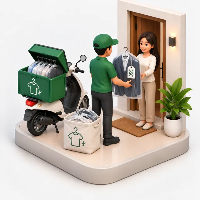 Dry Cleaning illustration