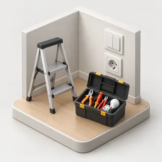 Electrician illustration