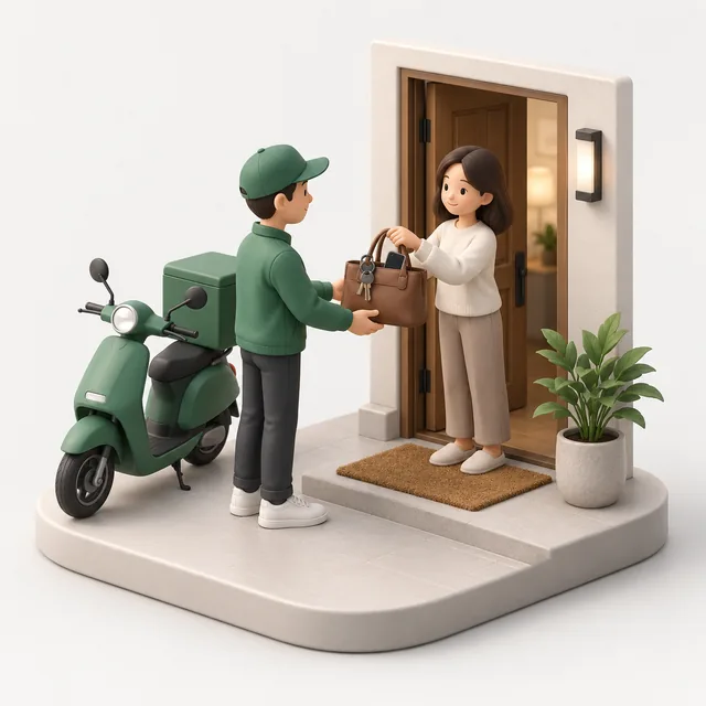 Forgotten Item Pickup illustration