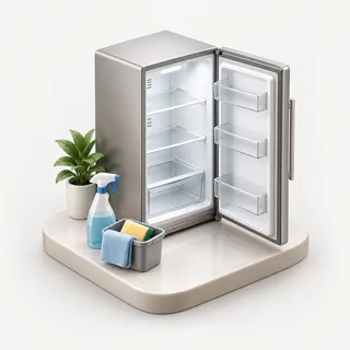 Fridge Cleaning illustration