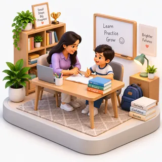 Home Tutor illustration