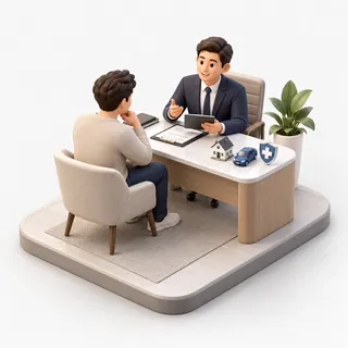 Buy / Review Insurance illustration