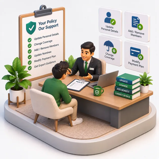Policy Service & Changes illustration