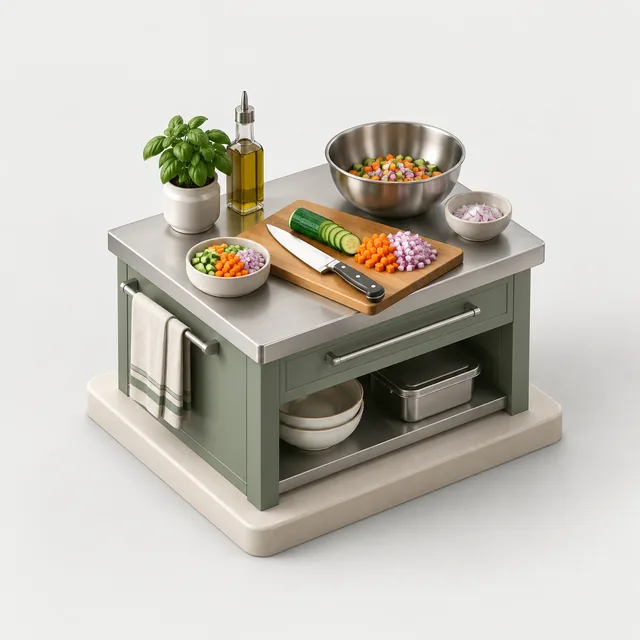 Kitchen Prep illustration