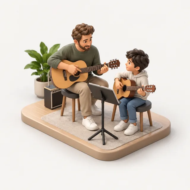 Music Lessons illustration