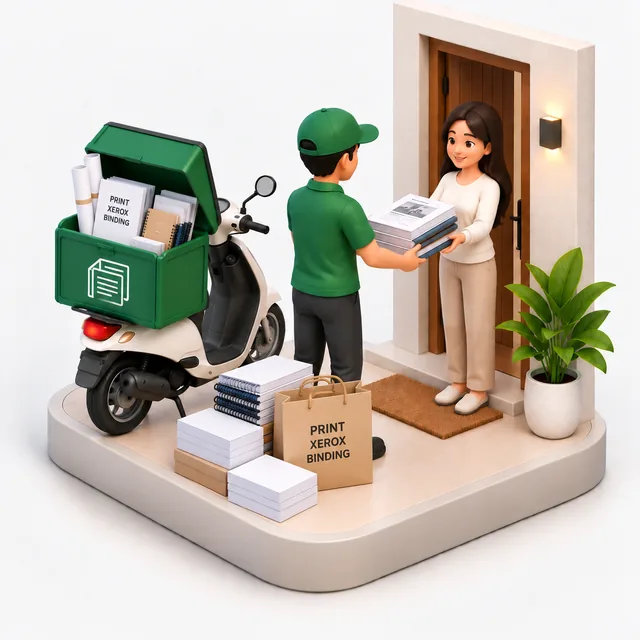 Printing, Xerox & Binding illustration