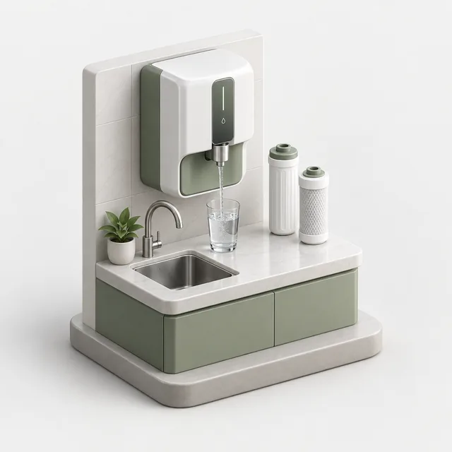 RO & Water Purifier illustration