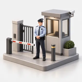 Security Guard illustration