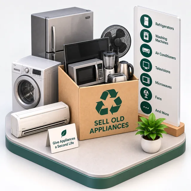 Sell Old Appliance illustration