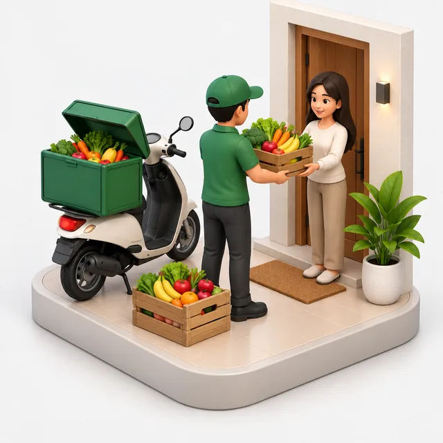 Vegetables & Fruits illustration