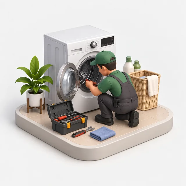 Washing Machine Repair illustration